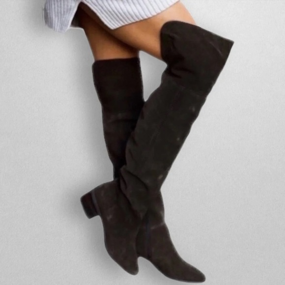 COACH 'Lucia' Cuffable Over the Knee Boot Size